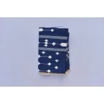 Multiple Sizes Cotton Blue And White Woven Modern Cotton Rug Dhurrie- Handmade Rug - Image 10