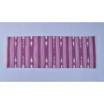 Multiple Sizes Cotton Dark Pink and white Modern Stripes Hand woven Runner Rug- Reversible Runner Kilim