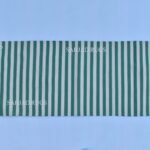 Multiple Sizes Cotton Light green And white Modern Simple Stripes Hand woven Runner Rug- Reversible Runner Kilim Mutes Green